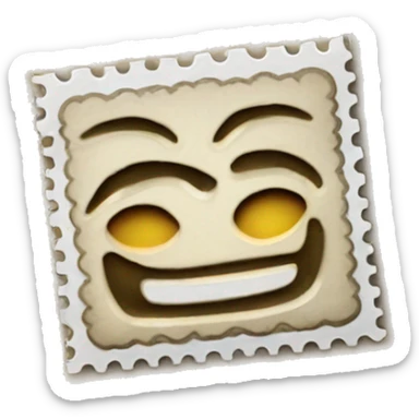 Stamp is a small piece of paper or adhesive material used as evidence of payment for postage, often decorative sticker