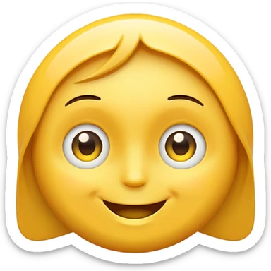 am i kidding face emoji  sticker