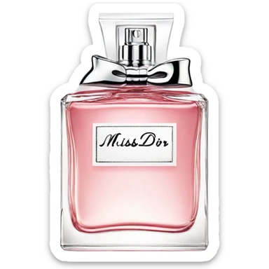 Miss Dior pefume  sticker