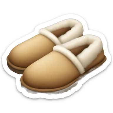 ugg slippers sticker