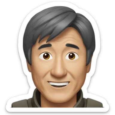 Jackie chan sticker