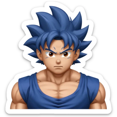 Son goku ultra instinc sticker