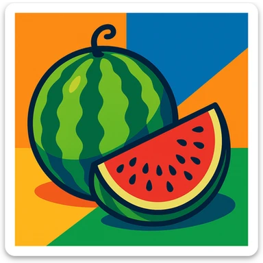 watermelon sticker