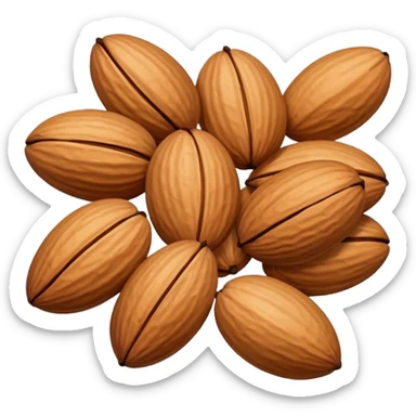 almonds sticker