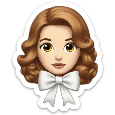 Lana del rey bow sticker