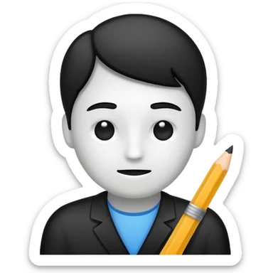 Make a job application  sticker