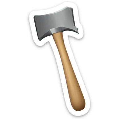 CHISEL. El cincel es una herramienta que sirve para labrar materiales a base de golpes con la ayuda de un martillo o un mazo. sticker