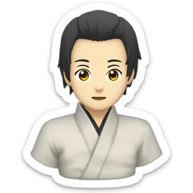 gojo satoru from JuJutsu kaise sticker