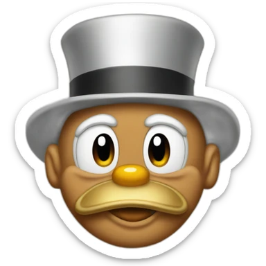 Scrooge McDuck sticker