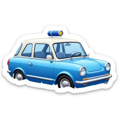 a car that can go on water sticker