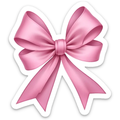 Laço rosa. sticker