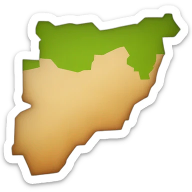 Morocco map sticker