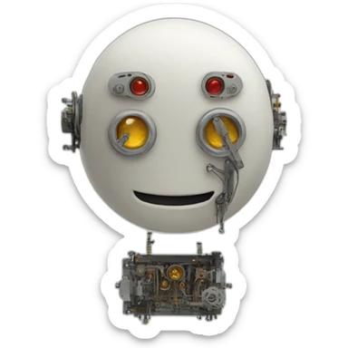 A programmable automaton sticker