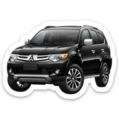 Mitsubishi SUV sticker