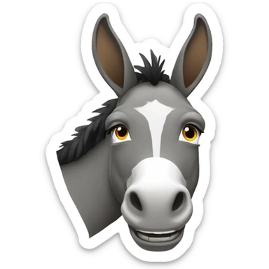 donkey sticker