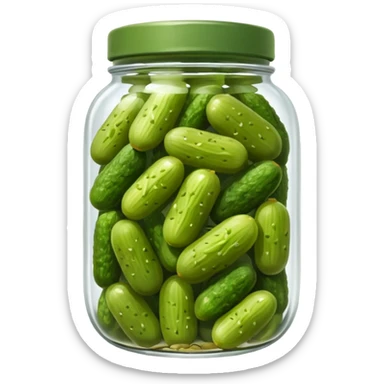 Dill pickles sticker
