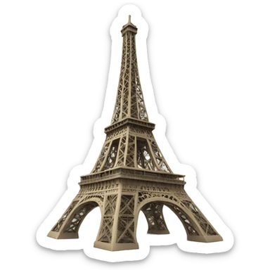 Eiffel tower sticker