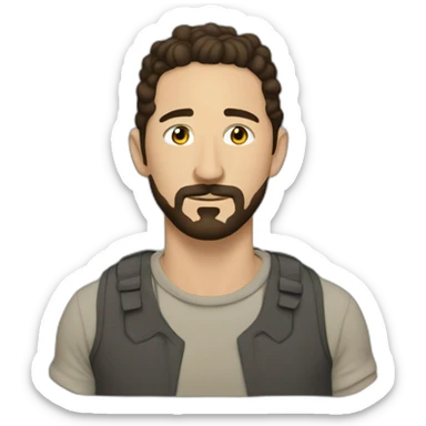 shia labeouf sticker