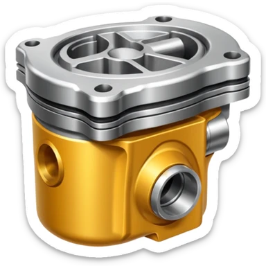Car Engine Piston sticker