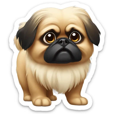 Pekingese Mickey Mouse  sticker