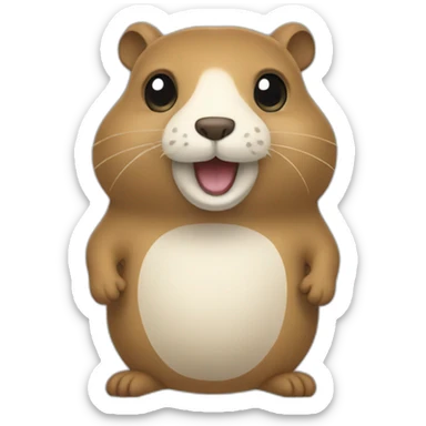 gopher golang sticker