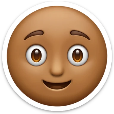 Todos os emojis completos tudo marrom sticker