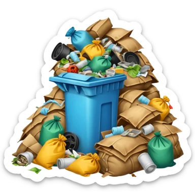 garbage sticker