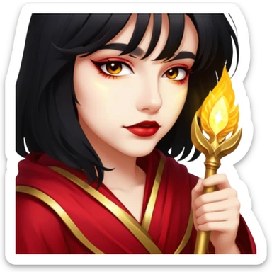 Crimson Spellbinder sticker