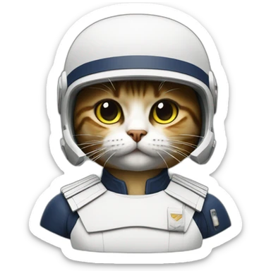Supertrooper miau sticker