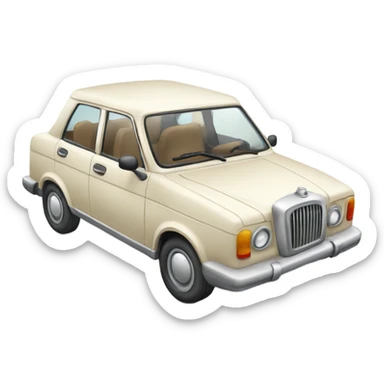 carro com aviao sticker