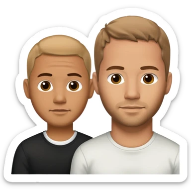 Fast & Furious dominic toretto and paul walker sticker