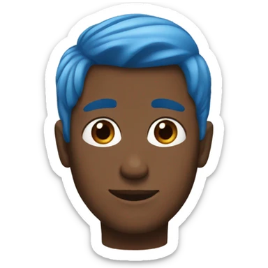 Remove man, change eyes to blue, hair to brown sticker