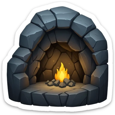 a cave sticker