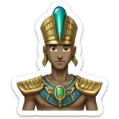 Pharao from Yu-Gi-Oh! sticker