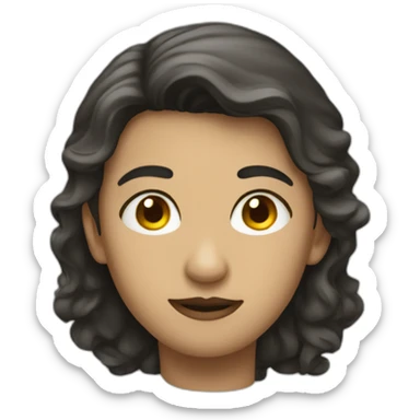 gender neutral racially ambiguous detective sticker