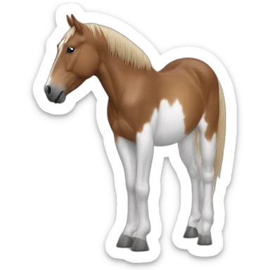 horse, designing ai bot sticker