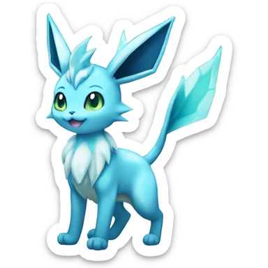 Glaceon-Vaporeon full body sticker