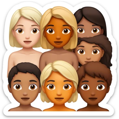 Hyperpigmentation meme sticker