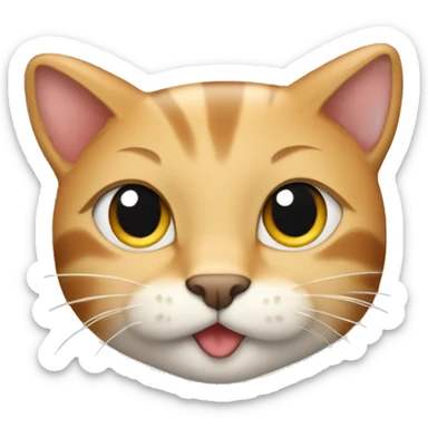 cat bread that is a brad sticker