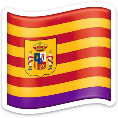 Bandera Republica Española sticker