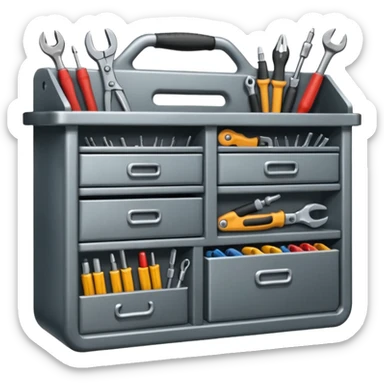 mechanic tool table sticker