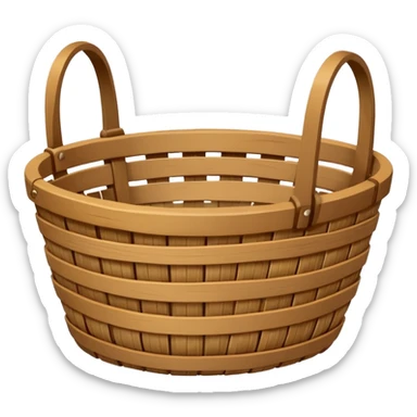 empty grain basket  sticker