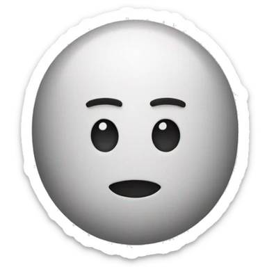 Ladron con vestimenta de pricoonero blanco y negro  sticker