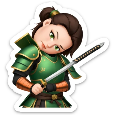 Samurai Sentry sticker