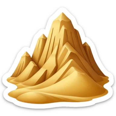 sand mountains sticker