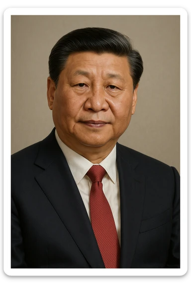 Xi Jinping sticker