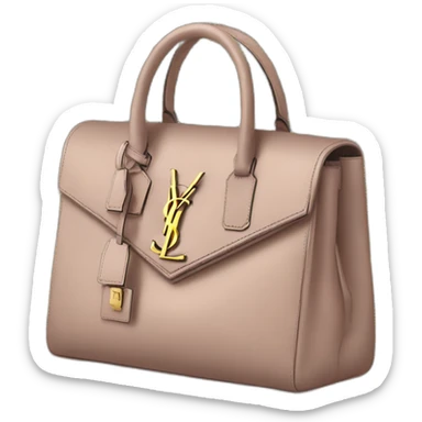Yves saint laurent bag sticker