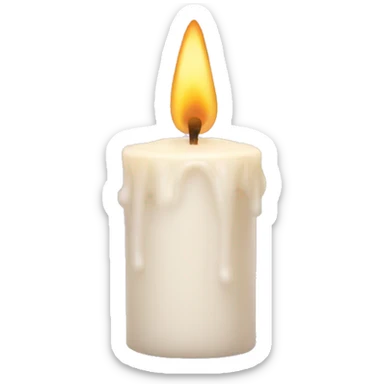 candle sticker
