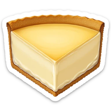 slice of cheesecake sticker