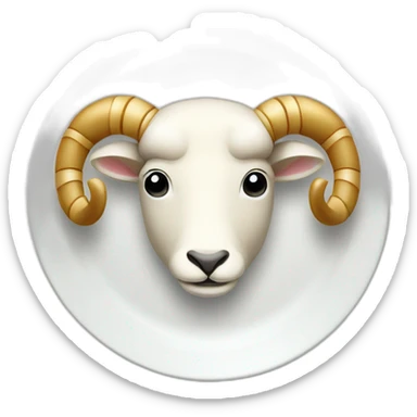 computer ram on dinner plate  sticker